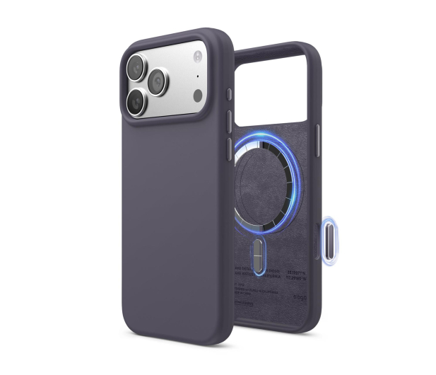 Elago Magsafe Silicon Case do iPhone 17 PRO Max Deep Lavander - 1360504 - zdjęcie
